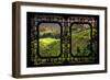 China 10MKm2 Collection - Asian Window - Rice Terraces - Longsheng Ping'an - Guangxi-Philippe Hugonnard-Framed Photographic Print