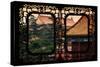 China 10MKm2 Collection - Asian Window - Roofs of Forbidden City at Sunset - Beijing-Philippe Hugonnard-Stretched Canvas