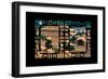 China 10MKm2 Collection - Asian Window - Roofs of Forbidden City - Beijing-Philippe Hugonnard-Framed Photographic Print