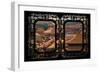 China 10MKm2 Collection - Asian Window - Roofs of Forbidden City - Beijing-Philippe Hugonnard-Framed Photographic Print