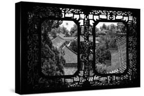China 10MKm2 Collection - Asian Window - Roofs of Summer Palace - Beijing-Philippe Hugonnard-Stretched Canvas
