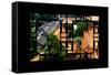 China 10MKm2 Collection - Asian Window - Roofs of Summer Palace-Philippe Hugonnard-Framed Stretched Canvas