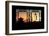 China 10MKm2 Collection - Asian Window - Shadows of the City Walls at sunset - Xi'an-Philippe Hugonnard-Framed Photographic Print