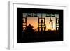 China 10MKm2 Collection - Asian Window - Shadows of the City Walls at sunset - Xi'an-Philippe Hugonnard-Framed Photographic Print