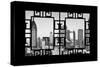 China 10MKm2 Collection - Asian Window - Shanghai Architecture-Philippe Hugonnard-Stretched Canvas