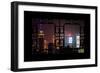 China 10MKm2 Collection - Asian Window - Shanghai Cityscape at night-Philippe Hugonnard-Framed Photographic Print