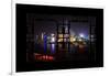 China 10MKm2 Collection - Asian Window - Shanghai Cityscape at night-Philippe Hugonnard-Framed Photographic Print