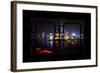 China 10MKm2 Collection - Asian Window - Shanghai Cityscape at night-Philippe Hugonnard-Framed Photographic Print