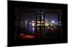 China 10MKm2 Collection - Asian Window - Shanghai Cityscape at night-Philippe Hugonnard-Mounted Photographic Print