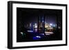 China 10MKm2 Collection - Asian Window - Shanghai Cityscape at night-Philippe Hugonnard-Framed Photographic Print