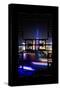 China 10MKm2 Collection - Asian Window - Shanghai Cityscape at night-Philippe Hugonnard-Stretched Canvas