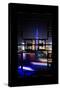 China 10MKm2 Collection - Asian Window - Shanghai Cityscape at night-Philippe Hugonnard-Stretched Canvas