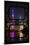 China 10MKm2 Collection - Asian Window - Shanghai Cityscape at night-Philippe Hugonnard-Mounted Photographic Print