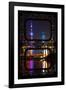 China 10MKm2 Collection - Asian Window - Shanghai Cityscape at night-Philippe Hugonnard-Framed Photographic Print