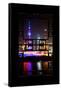 China 10MKm2 Collection - Asian Window - Shanghai Cityscape at night-Philippe Hugonnard-Framed Stretched Canvas