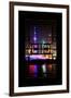 China 10MKm2 Collection - Asian Window - Shanghai Cityscape at night-Philippe Hugonnard-Framed Photographic Print