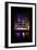 China 10MKm2 Collection - Asian Window - Shanghai Cityscape at night-Philippe Hugonnard-Framed Photographic Print