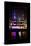 China 10MKm2 Collection - Asian Window - Shanghai Cityscape at night-Philippe Hugonnard-Stretched Canvas