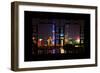 China 10MKm2 Collection - Asian Window - Shanghai Cityscape at night-Philippe Hugonnard-Framed Photographic Print