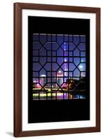 China 10MKm2 Collection - Asian Window - Shanghai Cityscape at night-Philippe Hugonnard-Framed Photographic Print