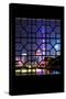 China 10MKm2 Collection - Asian Window - Shanghai Cityscape at night-Philippe Hugonnard-Stretched Canvas