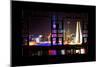 China 10MKm2 Collection - Asian Window - Shanghai Cityscape at night-Philippe Hugonnard-Mounted Photographic Print