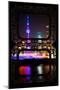 China 10MKm2 Collection - Asian Window - Shanghai Cityscape at night-Philippe Hugonnard-Mounted Photographic Print