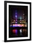 China 10MKm2 Collection - Asian Window - Shanghai Cityscape at night-Philippe Hugonnard-Framed Photographic Print