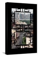 China 10MKm2 Collection - Asian Window - Shanghai Cityscape-Philippe Hugonnard-Stretched Canvas