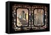 China 10MKm2 Collection - Asian Window - Shanghai Cityscape-Philippe Hugonnard-Framed Stretched Canvas