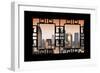 China 10MKm2 Collection - Asian Window - Shanghai Cityscape-Philippe Hugonnard-Framed Photographic Print