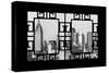 China 10MKm2 Collection - Asian Window - Shanghai Cityscape-Philippe Hugonnard-Stretched Canvas