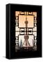China 10MKm2 Collection - Asian Window - Shanghai Oriental Pearl Tower-Philippe Hugonnard-Framed Stretched Canvas