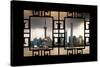 China 10MKm2 Collection - Asian Window - Shanghai Skyline with Oriental Pearl Tower-Philippe Hugonnard-Stretched Canvas