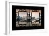 China 10MKm2 Collection - Asian Window - Shanghai Skyline with Oriental Pearl Tower-Philippe Hugonnard-Framed Photographic Print