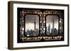 China 10MKm2 Collection - Asian Window - Shanghai Skyline with Oriental Pearl Tower-Philippe Hugonnard-Framed Photographic Print