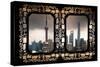 China 10MKm2 Collection - Asian Window - Shanghai Skyline with Oriental Pearl Tower-Philippe Hugonnard-Stretched Canvas