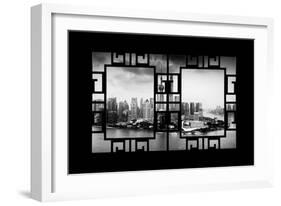 China 10MKm2 Collection - Asian Window - Shanghai Tower-Philippe Hugonnard-Framed Photographic Print