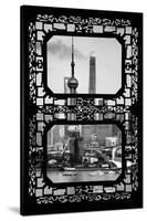 China 10MKm2 Collection - Asian Window - Shanghai Tower-Philippe Hugonnard-Stretched Canvas