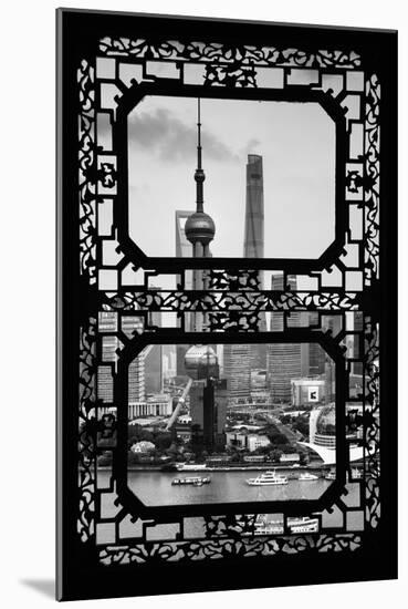 China 10MKm2 Collection - Asian Window - Shanghai Tower-Philippe Hugonnard-Mounted Photographic Print