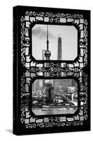 China 10MKm2 Collection - Asian Window - Shanghai Tower-Philippe Hugonnard-Stretched Canvas