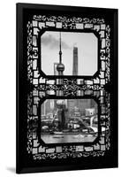 China 10MKm2 Collection - Asian Window - Shanghai Tower-Philippe Hugonnard-Framed Photographic Print