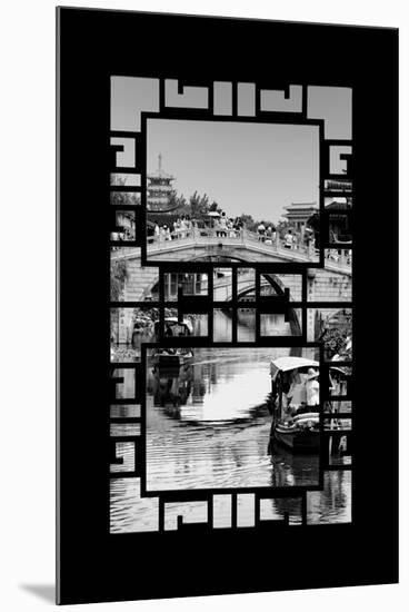 China 10MKm2 Collection - Asian Window - Shanghai Water Town - Qibao-Philippe Hugonnard-Mounted Photographic Print