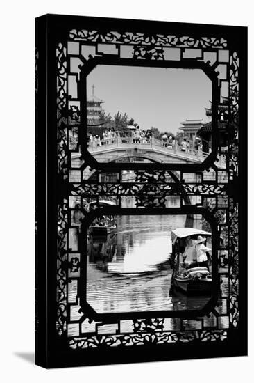 China 10MKm2 Collection - Asian Window - Shanghai Water Town - Qibao-Philippe Hugonnard-Stretched Canvas