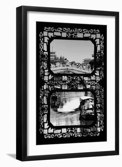 China 10MKm2 Collection - Asian Window - Shanghai Water Town - Qibao-Philippe Hugonnard-Framed Photographic Print