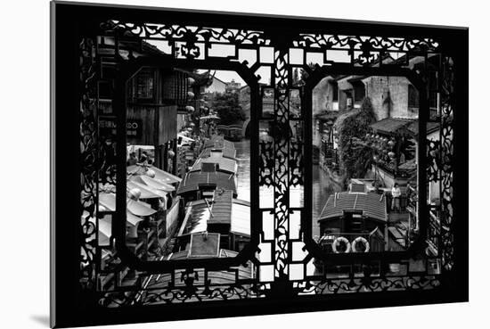 China 10MKm2 Collection - Asian Window - Shantang water Town - Suzhou-Philippe Hugonnard-Mounted Photographic Print