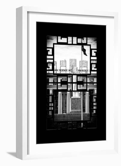 China 10MKm2 Collection - Asian Window - Statue of Mao Zedong-Philippe Hugonnard-Framed Photographic Print