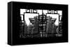 China 10MKm2 Collection - Asian Window - Summer Palace Architecture-Philippe Hugonnard-Framed Stretched Canvas