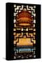 China 10MKm2 Collection - Asian Window - Summer Palace Temple at Sunset-Philippe Hugonnard-Stretched Canvas