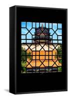 China 10MKm2 Collection - Asian Window - Summer Palace Temple-Philippe Hugonnard-Framed Stretched Canvas